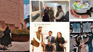 Art Exhibition + Workshop || Part 3 || Last day || Alhamra Art Council || DaastaanArtStudio 📸