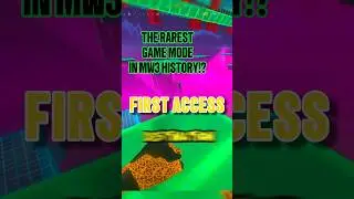 Do YOU Have Access To This Secret MW3 Game Mode!? MW3 GET HIGH!