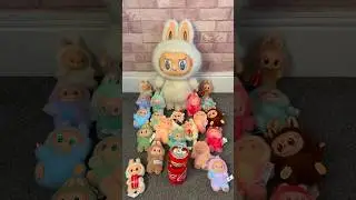 MY GIANT *LABUBU* COLLECTION!!😍✨ (OMG SECRET RARES!!😱) #Shorts