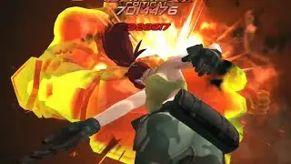 EX Leona XV A3 Gameplay Against Warry Colossal in KOF ALLSTAR