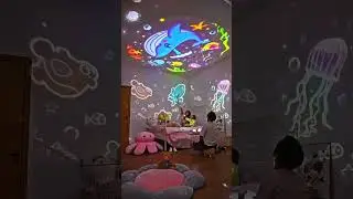 🌙 Magical Night Light for Kids |Projection Lamp for Better Sleep & Family Fun 🌟#shorts#relaxing#new