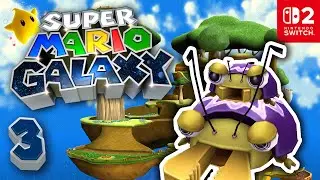 Honigbienenk&ouml;nigreich, Test-Surfen & Umdrehboden-Galaxie | 03 | SUPER MARIO GALAXY (SWITCH 2)