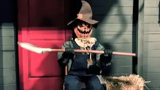 Tekky's Smiling Jack&trade; (Smiling Jack Greeter&trade;) with Cardboard Chair instructional setup film