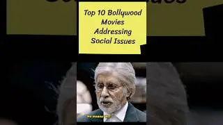 Top 10 Must Watch Bollywood Movies addressing Social Issues #shorts #bollywood  #trendingshorts