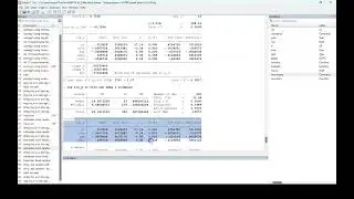 Simple Steps in Stata Video 12 - Fixed and Random Effect Models