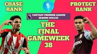 FPL Fanzone Gameweek 38   The last stand! Chase or Protect your rank, captain choice, free hit team