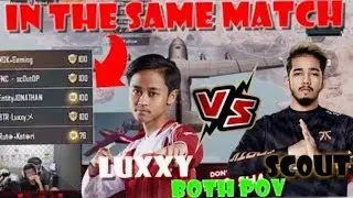 BTR&bull;Luxxy vs FNCsc0ut l OMG Same Lobby l Both POV | MH07 🇧🇩