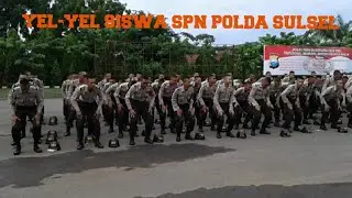latihan yel-yel siswa SPN BATUA