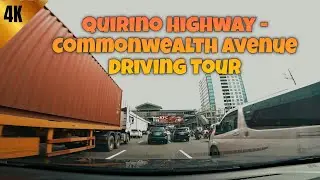 Commonwealth Avenue Driving Tour Update 2024 | Quezon City, Philippines
