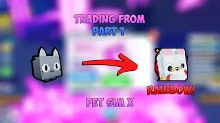 Trading from CAT to HUGE SANTA PAWS in Pet Simulator X! 🤑