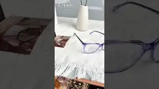 Purple Cat-Eye Eco Glasses Unboxed: EcoEyelo's Dreamy Details & $25 Affordable Glow-Up!