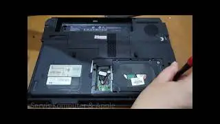 HP Compaq Presario V3500 Bongkar Pasang (disassembly) Battery, RAM, HDD