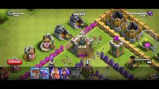 How to easily destroy all the clan castle troops in coc?