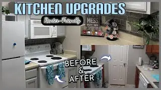 RENTER -FRIENDLY | KITCHEN UPGRADE | Before & After under $100