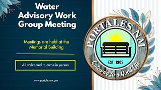 City of Portales Water Advisory Committee 1/27/2026