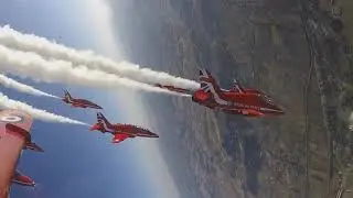 Red Arrows 2017 - Spag break at Tanagra