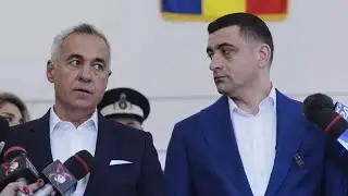 George Simion votează la Mogoșoaia alături de Călin Georgescu