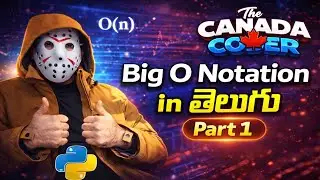 Big O Notation explained in Telugu (part - 1) | DSA - 10