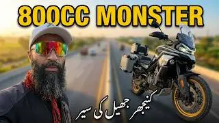Keenjhar Lake Morning Ride on CFMOTO 800MT | Scenic Motorcycle Adventure in Sindh