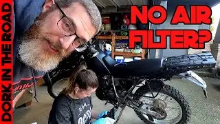 They Put WHAT in Backwards? Yamaha XT225 Oil Change and Air Filter Replacement