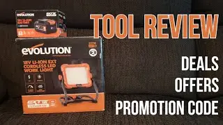 Evolution Battery Tool Review, Offers, Discount Code with Evolution Power Tools.