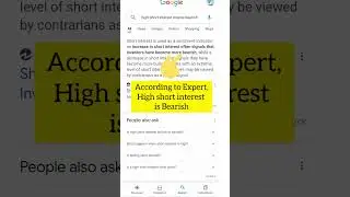 High #shortinterest good or bad for #bitcoin #crypto