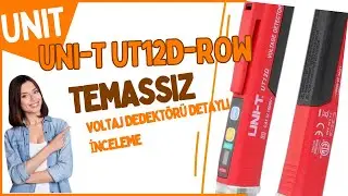 UNI-T UT12D-ROW Temassız Voltaj Dedekt&ouml;r&uuml; Detaylı  İnceleme