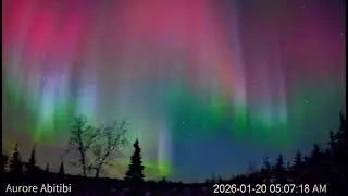 Aurora live Abitibi Québec