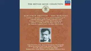 Britten: Cantata Academica, Op. 62: 9. Rhenana erga omnes; 10. Ut instissime; 11. O cives..