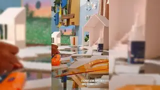 architecture student first model!✨✂️📐 #art #architecture #design #model #students