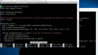 Finding Python Syntax Errors with PiStorms
