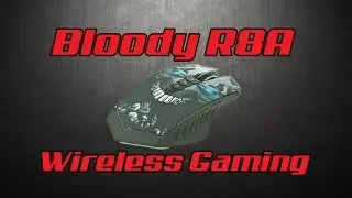 R8A BloodyTech Wireless Gaming Mouse Unboxing