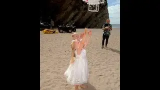 Lusty Glaze, Cornwall - beautiful beach wedding