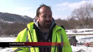Acțiune de ecologizare la granița comunelor Calvini și Cislău