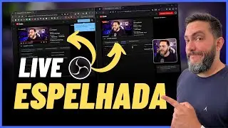 COMO ESPELHAR SUA LIVE EM OUTRO CANAL usando OBS Studio [Live Simult&acirc;nea]