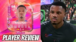 FREE CARD!🤩 98 FUTTIES Ansu Fati PLAYER REVIEW - EA FC 25