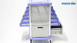 MK-P11 Medication trolley Medical Drug Cart