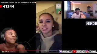 DeeReacts To IShowSpeed Girlfriend Tells Him She CHEATED On HIM😳!