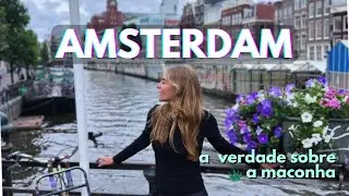 DAY VLOG AMSTERDAM | Um dia turistando pelo Red Light District usando Couchsurfing