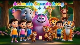 Animal Sounds Song for Kids 🐮🐶🐸 | Learn Farm & Forest Animals with Bob