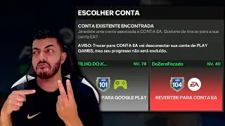 COMO CRIAR CONTA NOVA & COMO TER 2 CONTAS NO MESMO CELULAR 🔥 - FC MOBILE