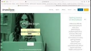 How To Create A Share A Sale Affiliate Account And Get Affiliate Links
