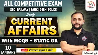 Current Affairs Today | 10 january Current Affairs 2026 | Daily Current Affairs | By Ashvani Sir