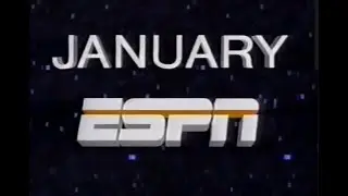 1988 ESPN January Part 1 - Matt LeBlanc and Brad Pitt - PROMO & COMMERCIALS