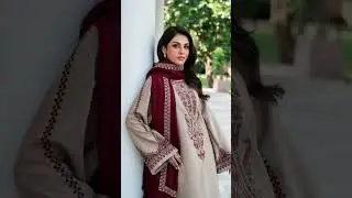 3pc dhanak embroidered Price 3500 #fashion #dress #onlineshopping