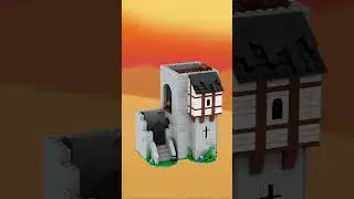 The Lion Knights' outpost - Lego Castle MOC