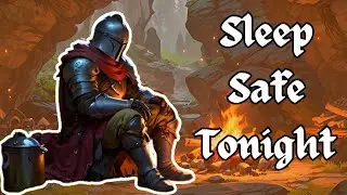 Sleep Safe Tonight | Campfire Sounds | Music to Sleep