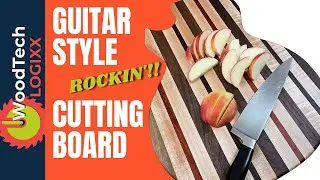 Amazing DIY - Les Paul Guitar  Styled Cutting Board
