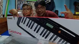 Casio Casiotone CT S200BK Unboxing Cheap Piano