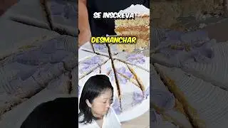 Cortar bolo recheado em peda&ccedil;os iguais? Isso mata a gra&ccedil;a de disputar o maior peda&ccedil;o! 🎂🤨